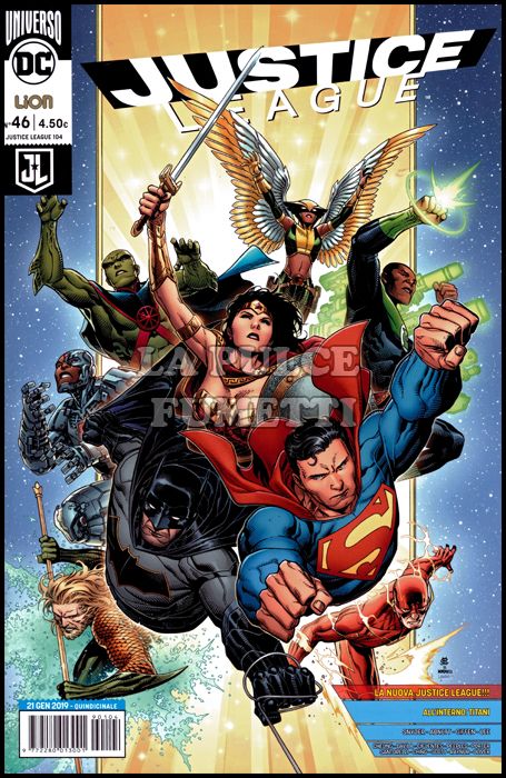 JUSTICE LEAGUE #   104 - JUSTICE LEAGUE 46